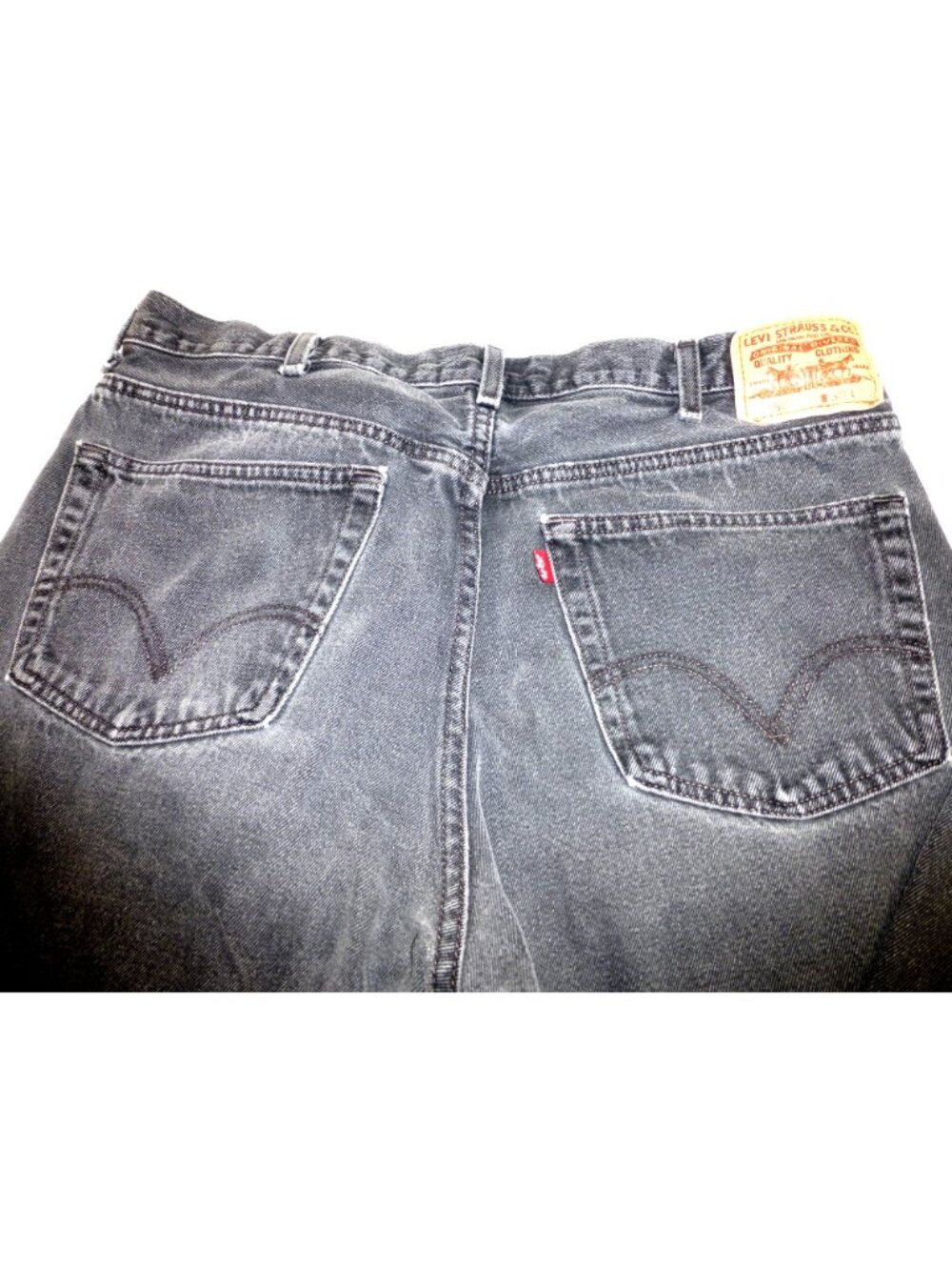 90s Levis Mens 550 Relaxed Fit Jeans W38 L30 - Picture 13 of 15
